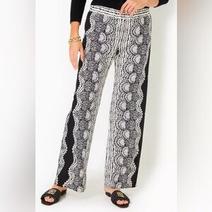 BAL HARBOUR PALAZZO, COCONUT PINEAPPLE PRINCESS ENGINEERED PANT